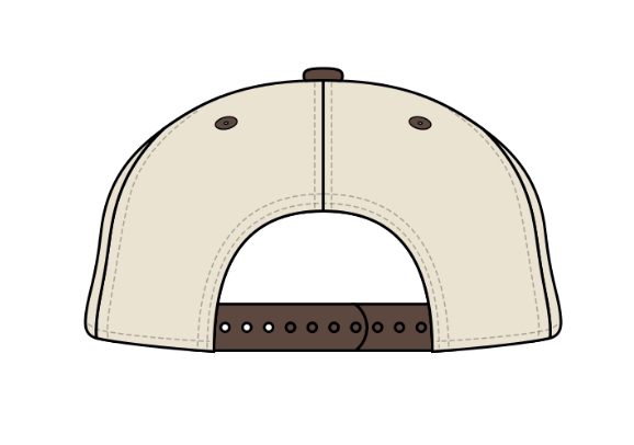 Casquette crÚme et Léopard