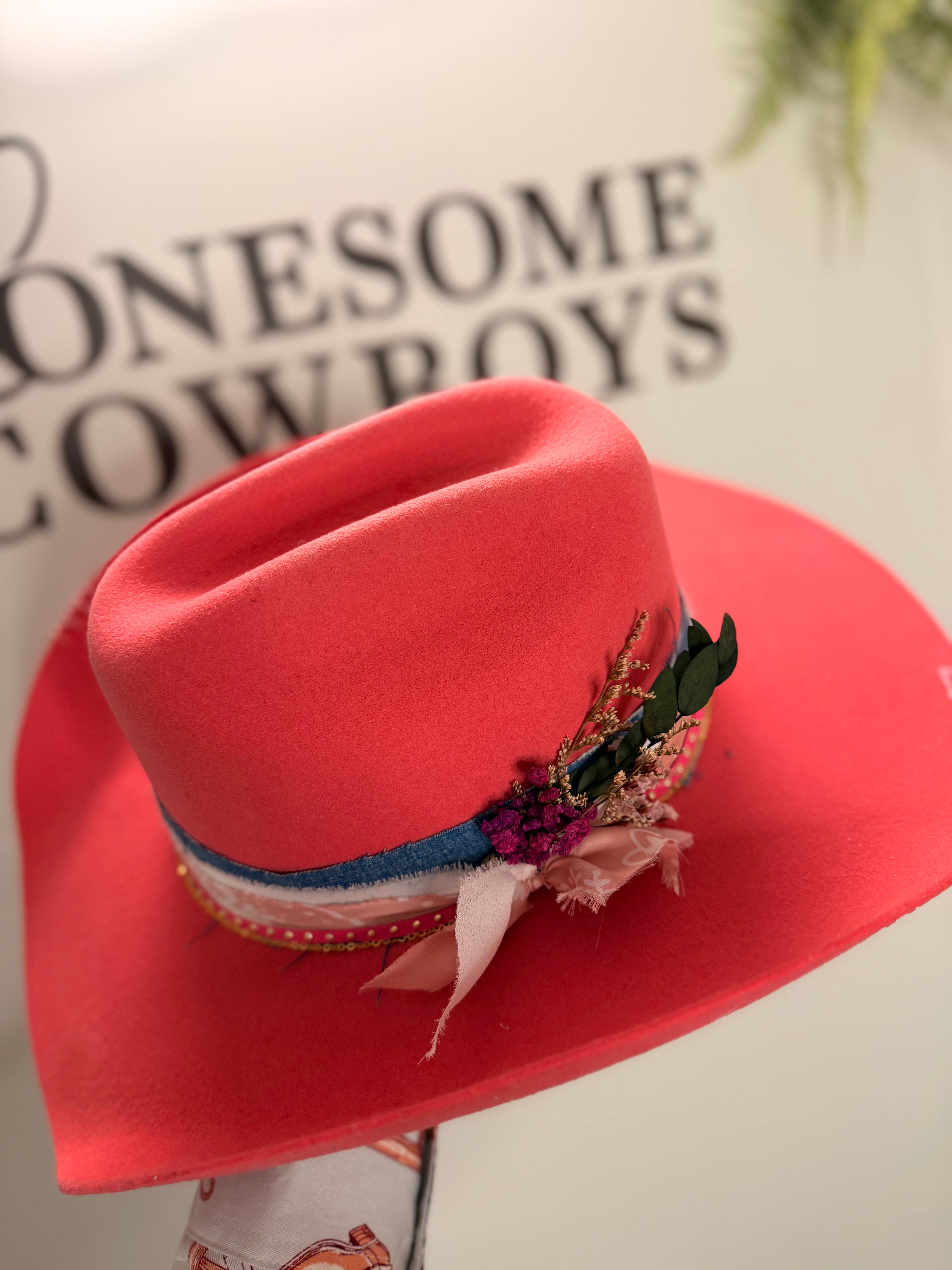 Chapeau Cowboy Rose Medium