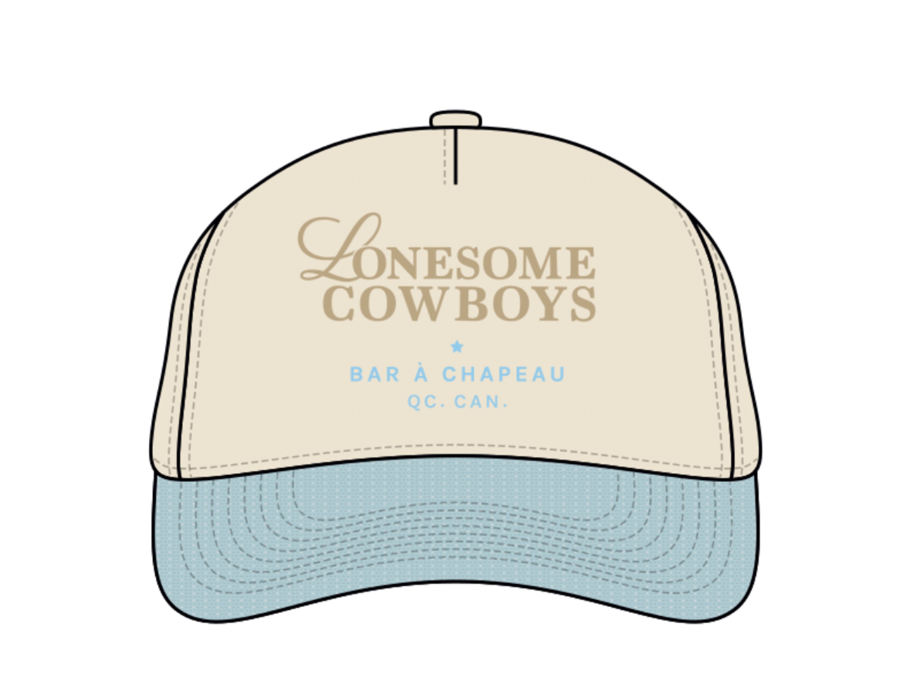 Casquette Crème et Jeans