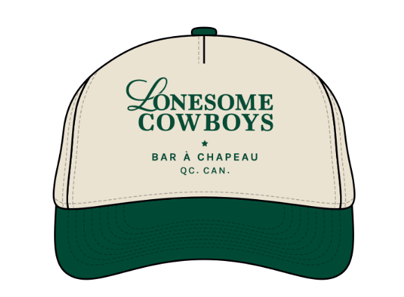 Casquette crème palette Verte