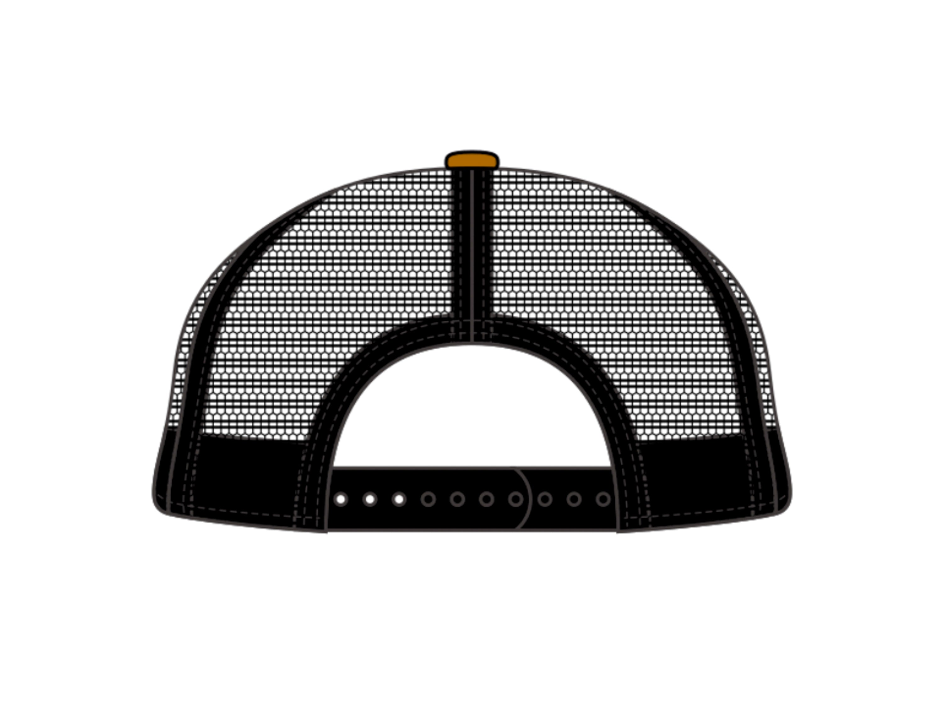 Casquette noir et cognac