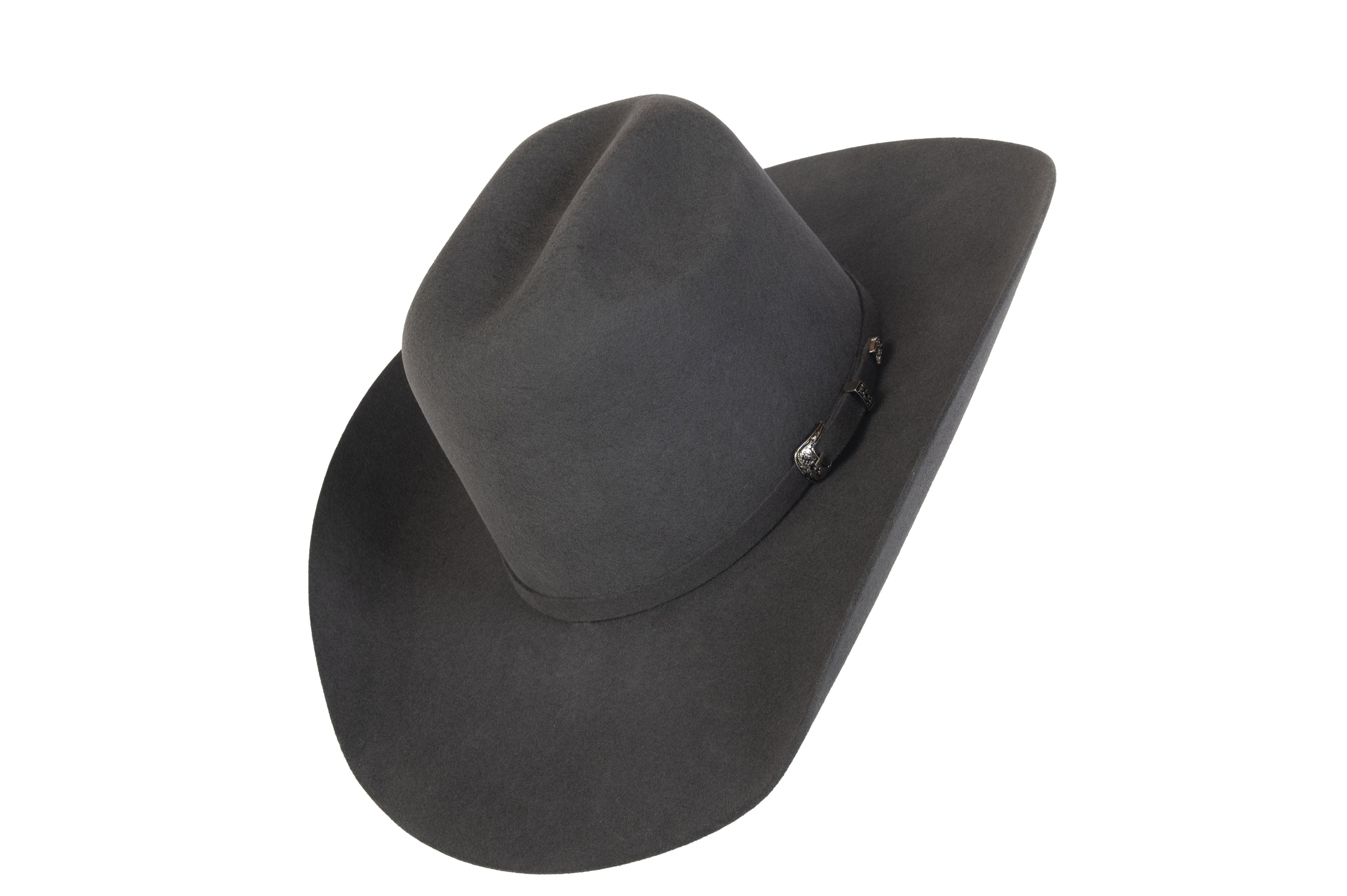 Chapeaux Cowboys Gris Gun Metal