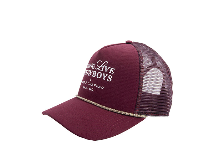 Casquette Bourgogne à corde