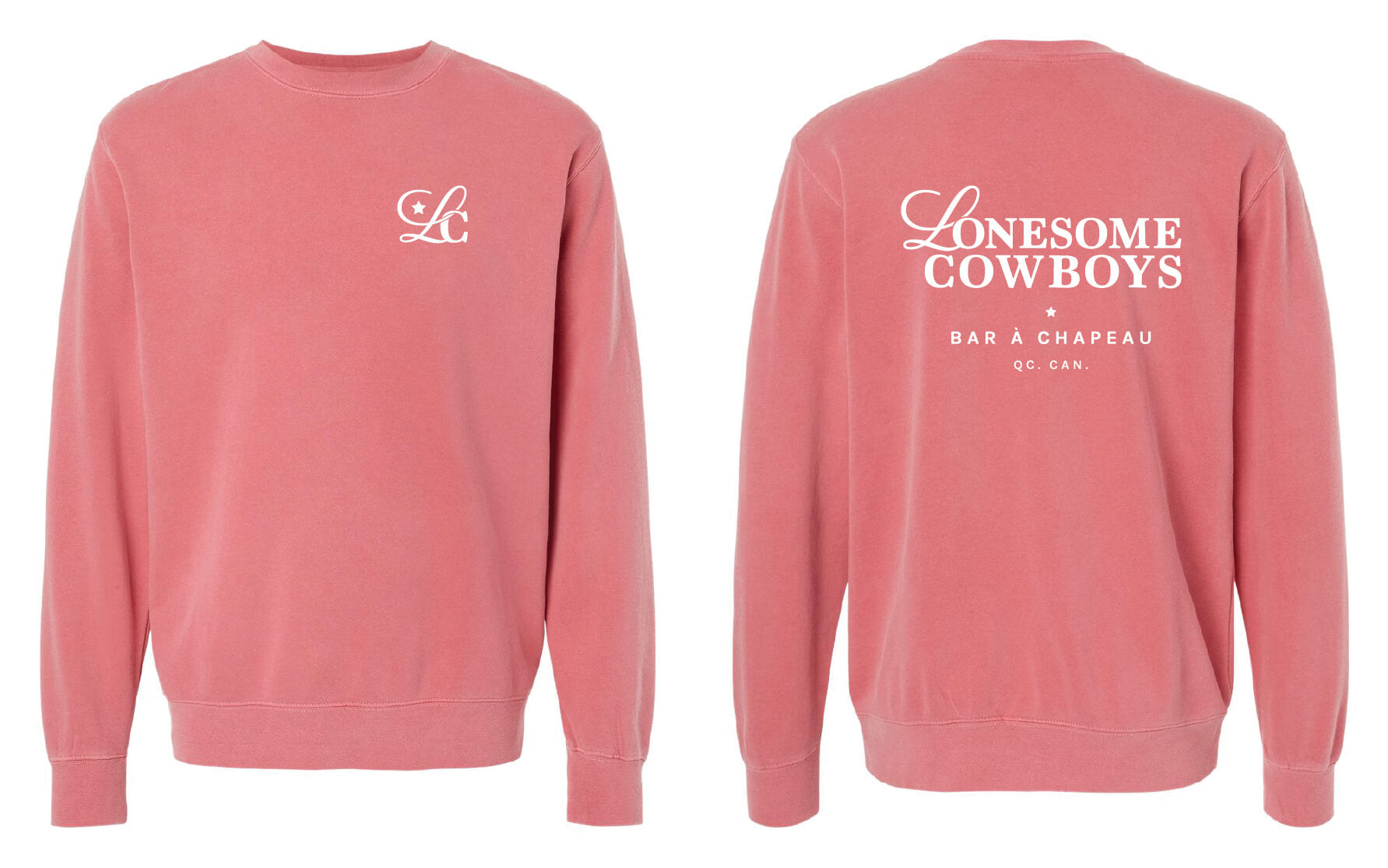 Pink crewneck